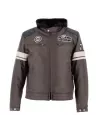 Blouson Revolte Tissu Technique/Cuir - Helstons