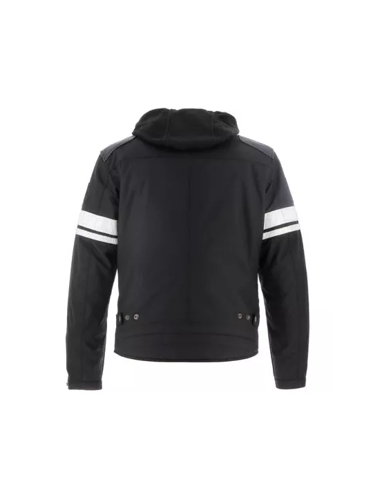 Blouson Revolte Tissu Technique/Cuir - Helstons