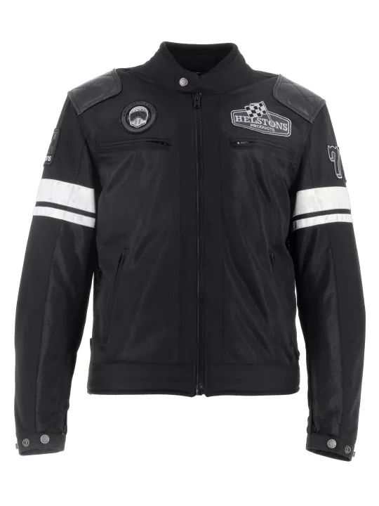 Blouson Revolte Air Tissu Mesh/Cuir - Helstons