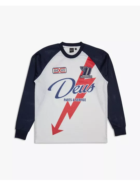 Lenny Moto Jersey T-Shirt - Deus Ex Machina