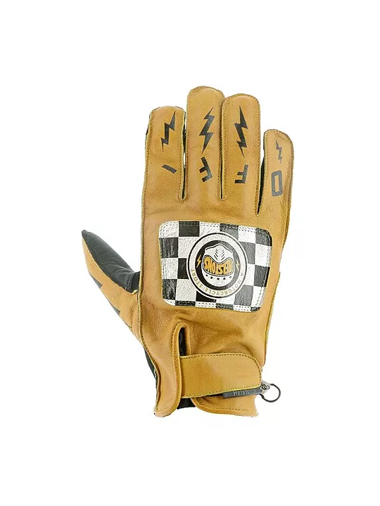 Gants Logo Ã‰tÃ© Cuir/Amara - Helstons