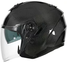 Vintage M-Jet Carbon Motorcycle Helmet - Mârkö