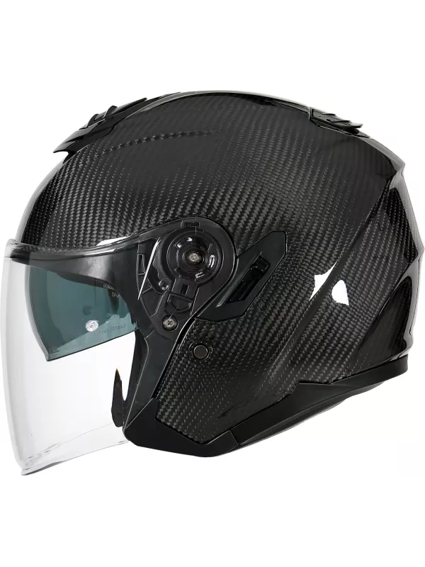 Vintage M-Jet Carbon Motorcycle Helmet - Mârkö