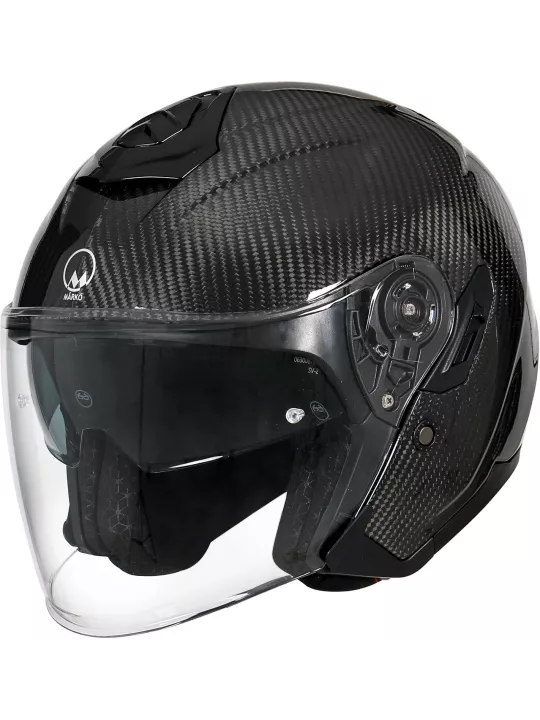 Vintage M-Jet Carbon Motorcycle Helmet - Mârkö