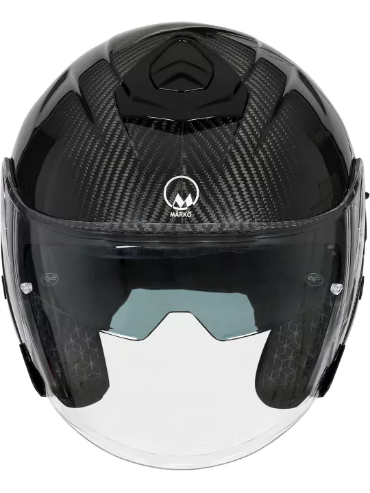 Casque Moto Vintage M-Jet Carbon - Mârkö