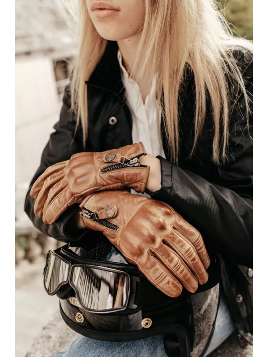 Gants Original Driver - Le Lady Bobber Camel