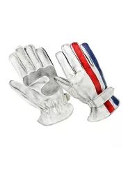 Gants Original Driver - Nation Blanc Bleu Rouge