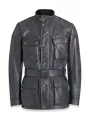 Trialmaster Blouson Leder Insignia Blue - Belstaff