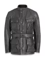 Blouson Trialmaster Cuir Granite Grey - Belstaff