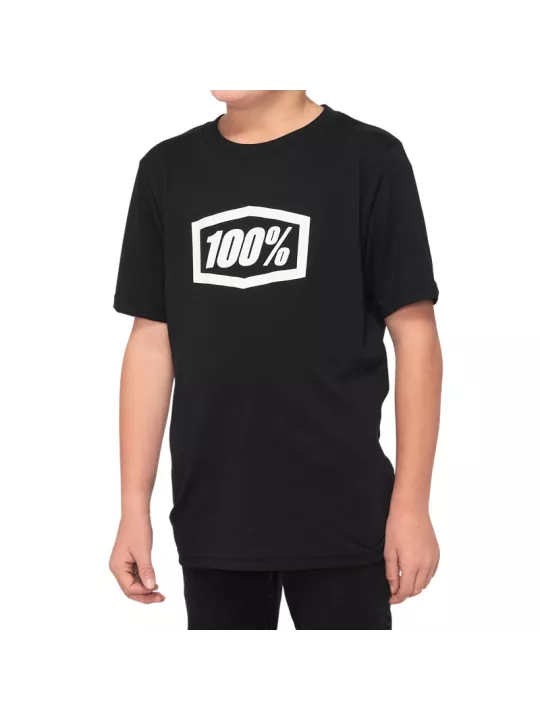 T-Shirt Kind Icon Schwarz - 100%.