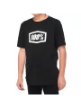 T-Shirt Enfant Icon Noir - 100%