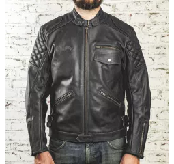 Blouson Kingpin Ce Leather Jacket - Age Of Glory