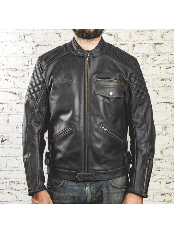 Chaqueta de cuero Kingpin Ce - Age Of Glory