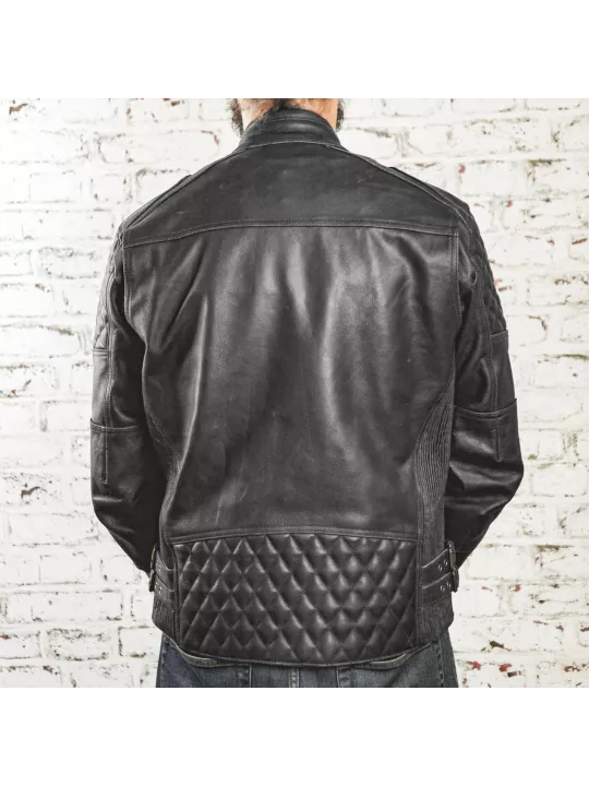 Blouson Kingpin Ce Leather Jacket - Age Of Glory