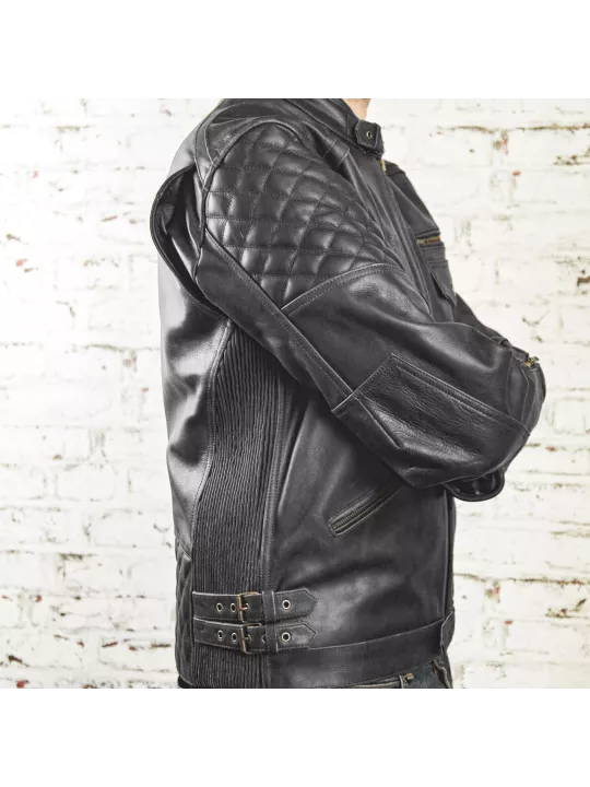 Blouson Kingpin Ce Leather Jacket - Age Of Glory