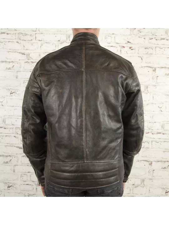 Blouson Rocker Ce Leather Jacket - Age Of Glory