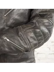 Blouson Rocker Ce Leather Jacket - Age Of Glory