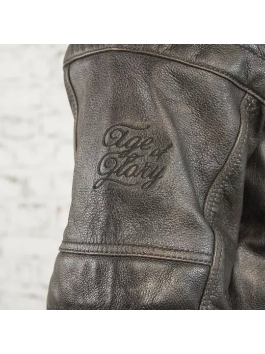 Blouson Rocker Ce Leather Jacket - Age Of Glory