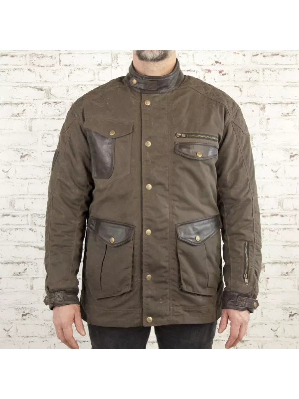Veste Mission Ce Waxed Cotton Jacket - Age Of Glory
