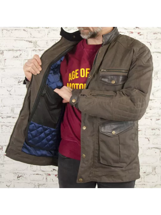 Veste Mission Ce Waxed Cotton Jacket - Age Of Glory