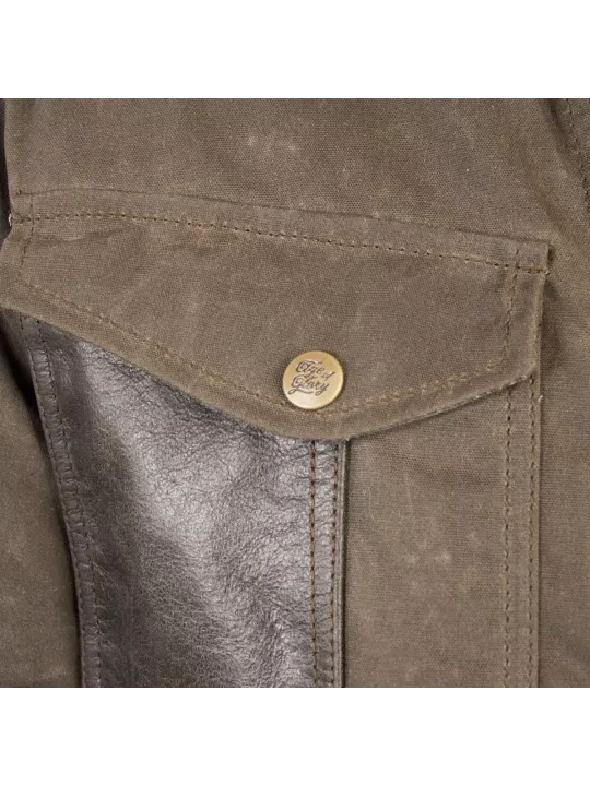 Veste Mission Ce Waxed Cotton Jacket - Age Of Glory