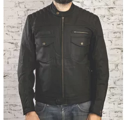 Worker Jacke Ce Coated Denim Jacket - Age Of Glory