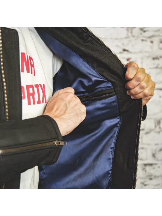 Veste Worker Ce Coated Denim Jacket - Age Of Glory