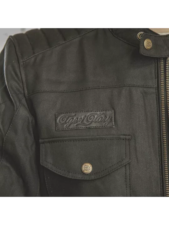 Veste Worker Ce Coated Denim Jacket - Age Of Glory