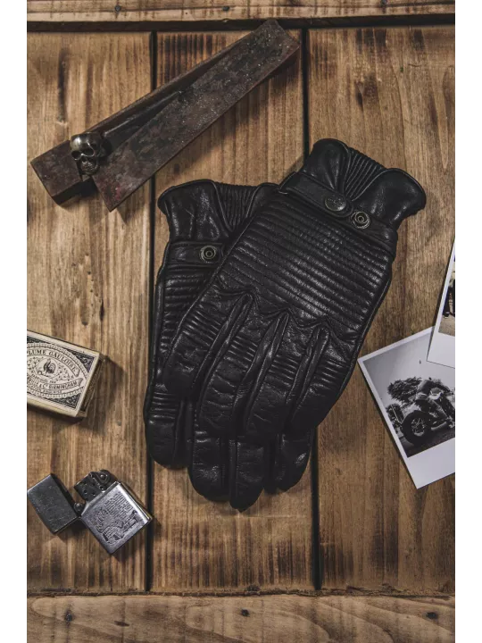 Gants Garage Leather Gloves Ce - Age Of Glory