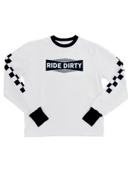 T-Shirt Manche Longue Dirty Checkers Ls Tee - Age Of Glory