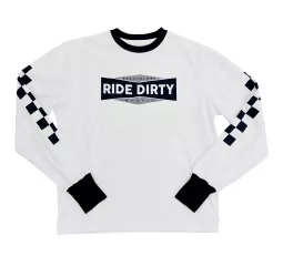 T-Shirt Manche Longue Dirty Checkers Ls Tee - Age Of Glory
