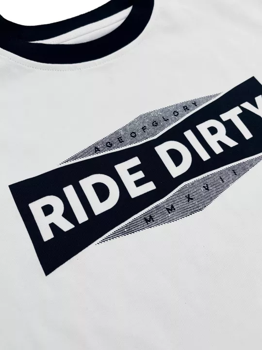 T-Shirt Manche Longue Dirty Checkers Ls Tee - Age Of Glory