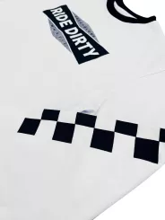 T-Shirt Manche Longue Dirty Checkers Ls Tee - Age Of Glory