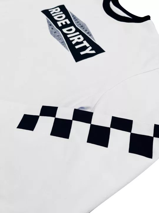 T-Shirt Manche Longue Dirty Checkers Ls Tee - Age Of Glory