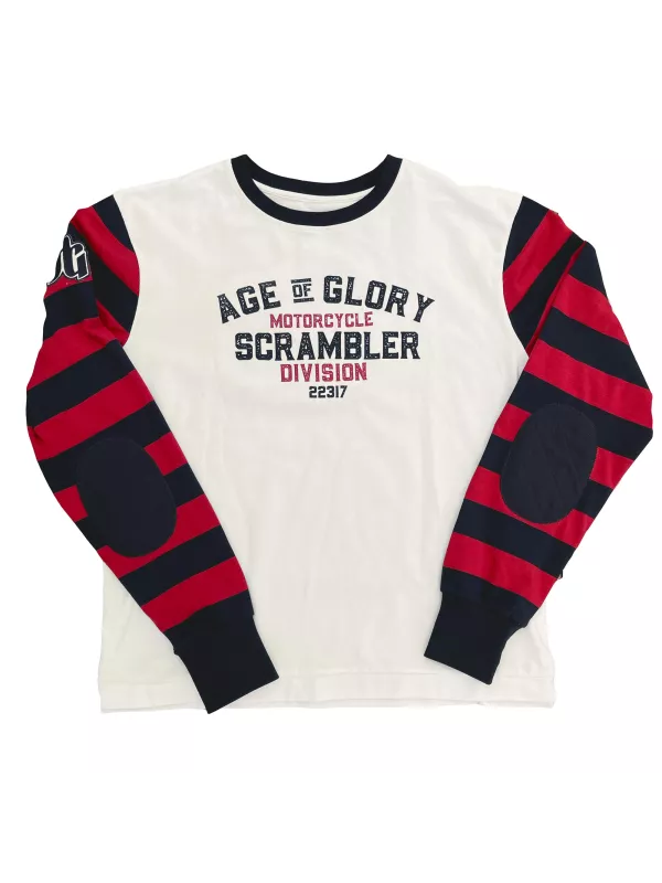 T-Shirt Manche Longue Team Stripes Ls Tee - Age Of Glory