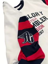 T-Shirt Manche Longue Team Stripes Ls Tee - Age Of Glory
