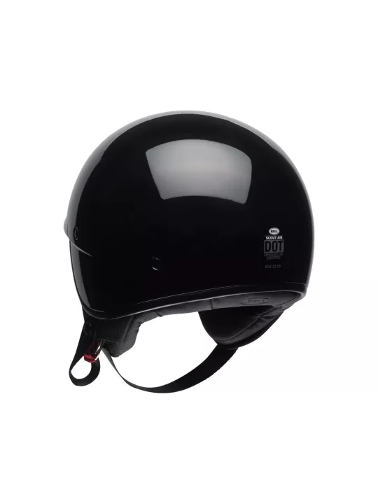 Scout Air Gloss Black Open Face Helmet - BELL