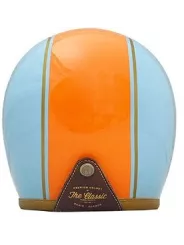Casque Jet The Classic - Mârkö (Blue/Orange)