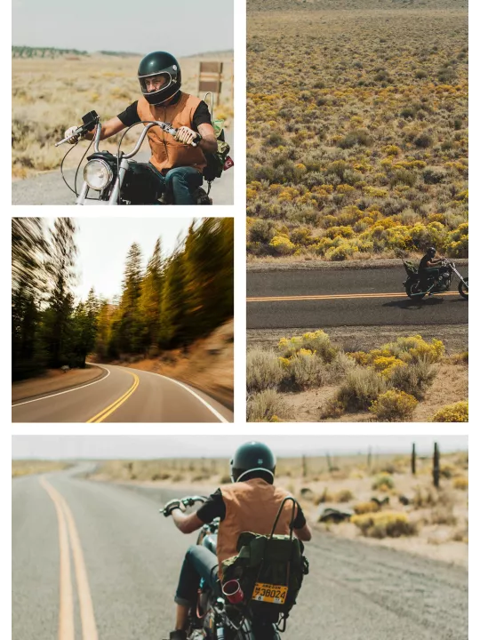 Chaleco Highway - Iron & Resin
