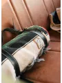 Sangle pour Couverture Leather Blanket Roll - Iron And Resin