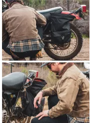 Motorradtasche Pannier - Iron And Resin