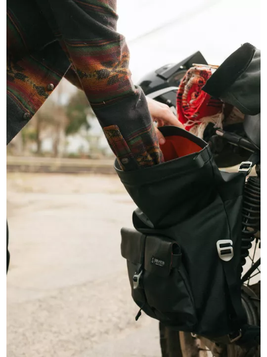 Sac Moto Pannier - Iron And Resin