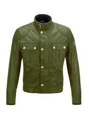 Blouson Brooklands Wax British Green - Belstaff