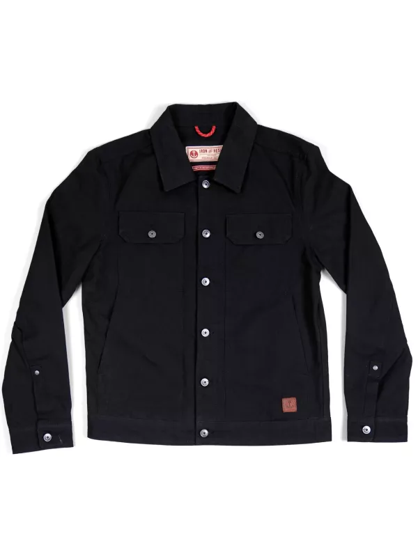 Mechanic Canvas Jacket - Iron And Resin