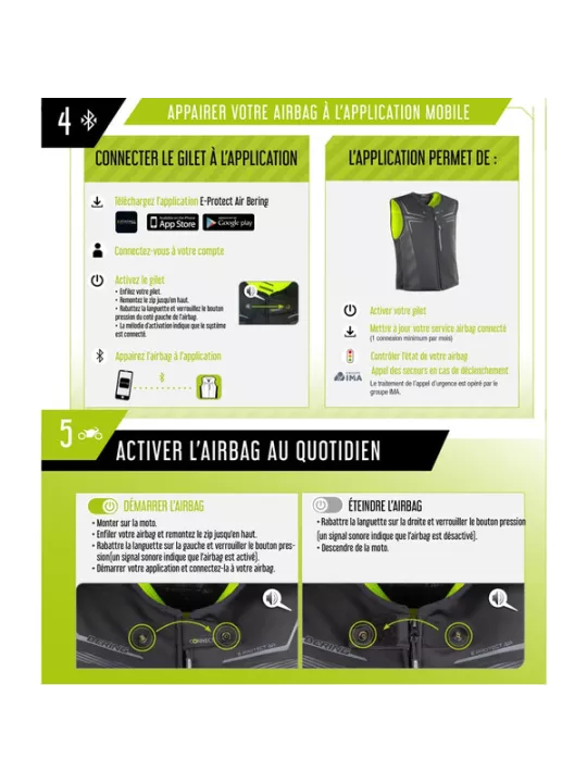 Gilet Airbag E-Protect Air - Bering