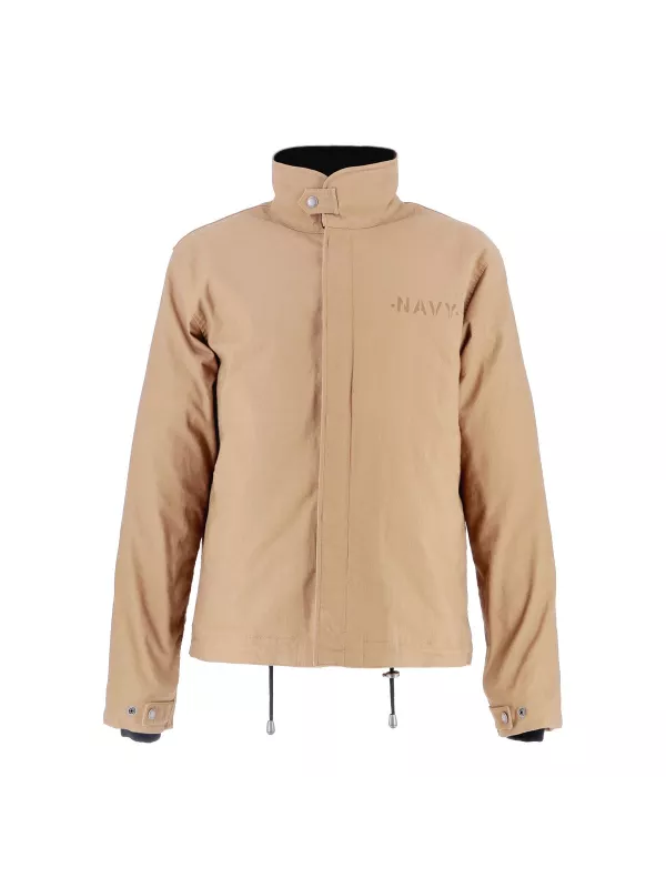 Blouson Navy Canvas Stoff - Helstons