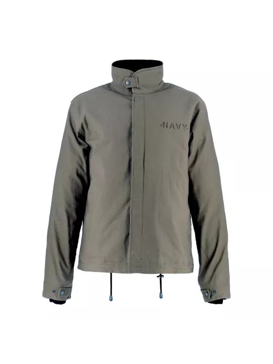 Blouson Navy Toile Canvas - Helstons