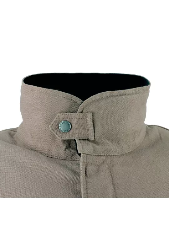 Blouson Navy Canvas Stoff - Helstons