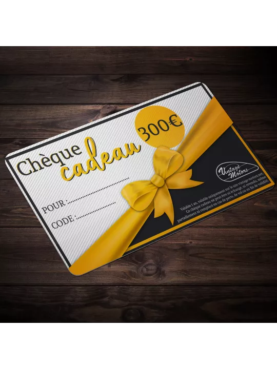 Chèque Cadeau Vintage Motors 300€