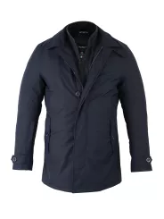 Veste Vstreet Trench Coat Bleue